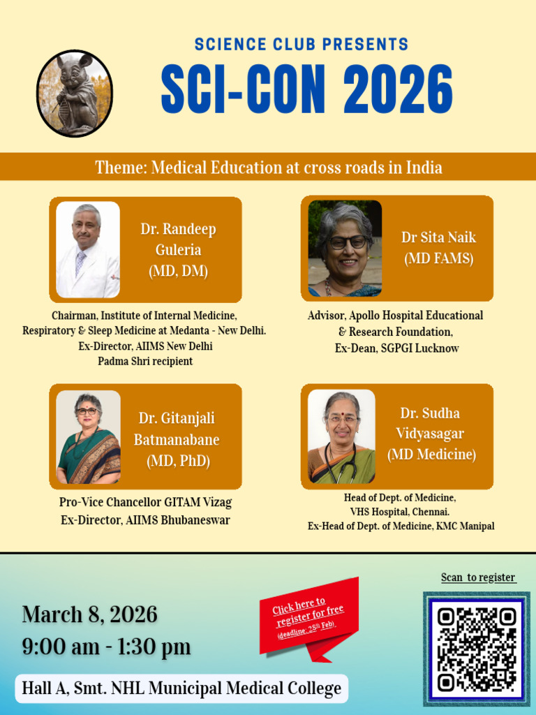 SCICON 2026 - Brochure | PDF | Medical And Health Organizations ...