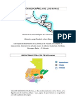 Ubicación Geográfica de Los Mayas