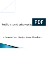 Introduction To Public Issue