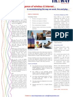 TRIWAY Frequency .3. 16 June 2012 - The Convergence of Wireless & Internet