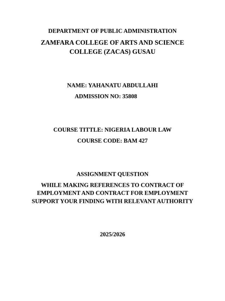 Department of Public Administration | PDF