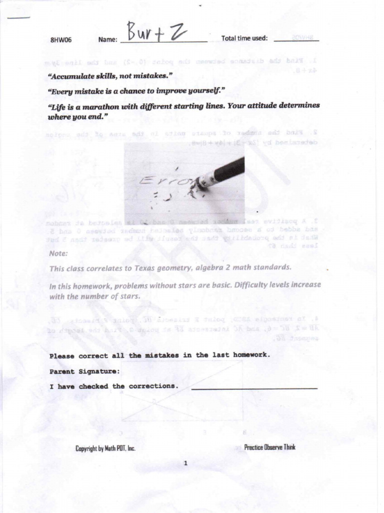 8hw06 Homework | PDF