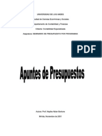 Apuntes de Presupuesto