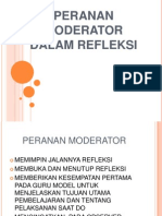 Peranan Moderator