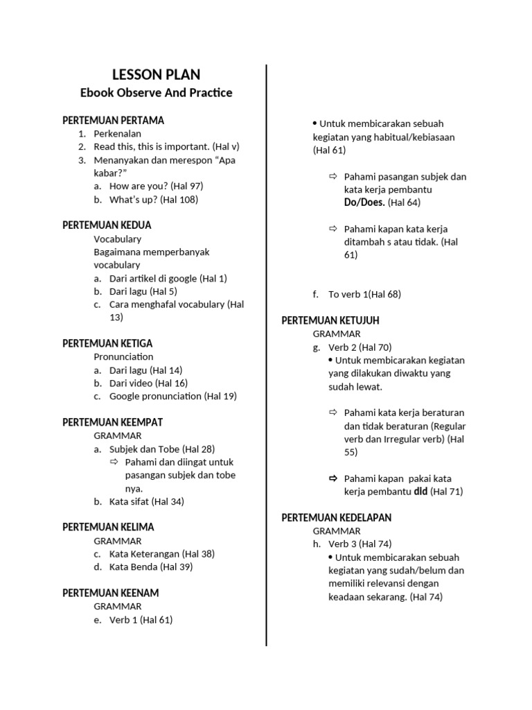 Lesson Plan | PDF