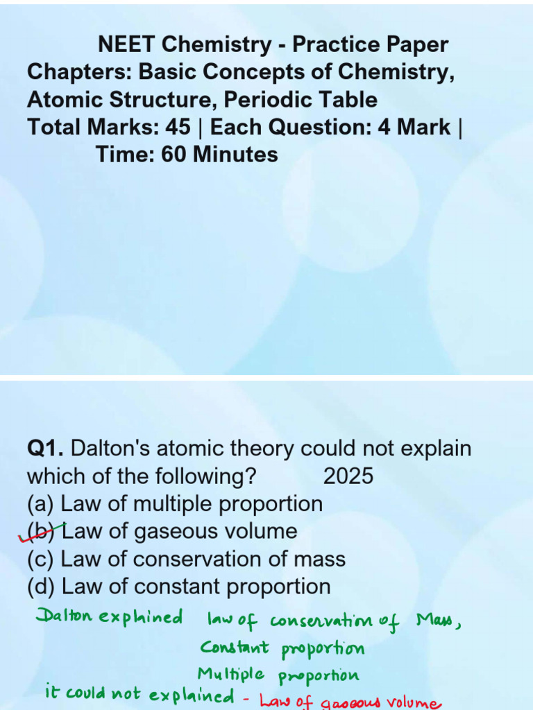 First Paper 45 Marks Full Chapter Question PPT With Solution | PDF ...