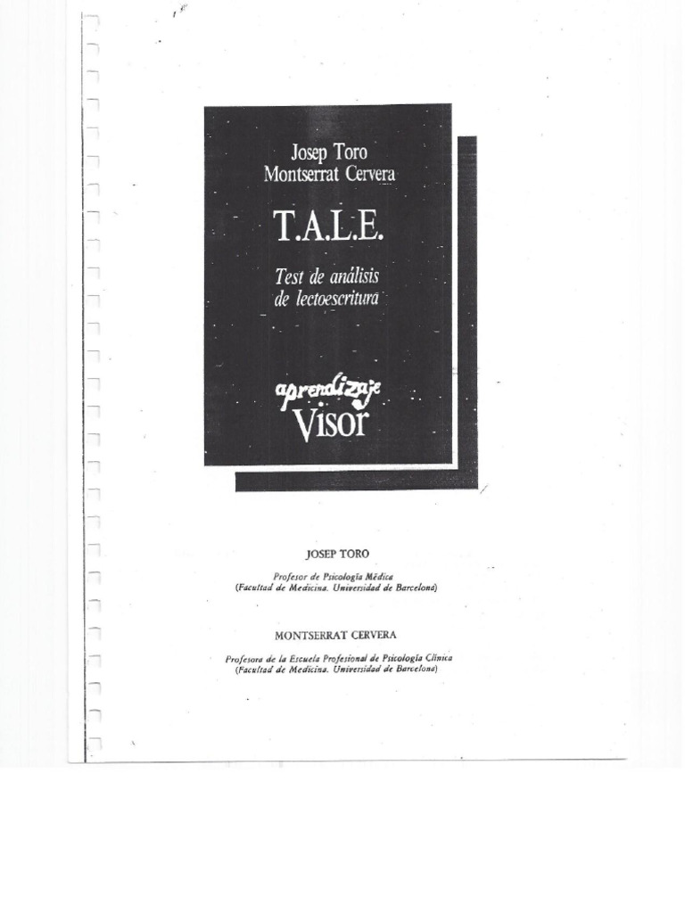 Manual TALE | PDF