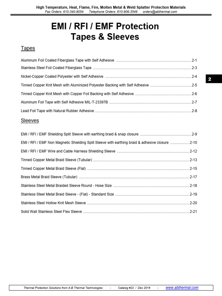EMI Sleeve and Tape Dec 2019 | PDF | Welding | Construction