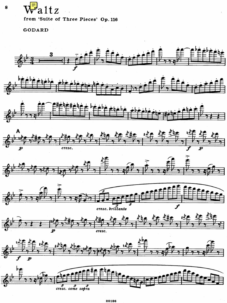 Godar Vals Flute | PDF