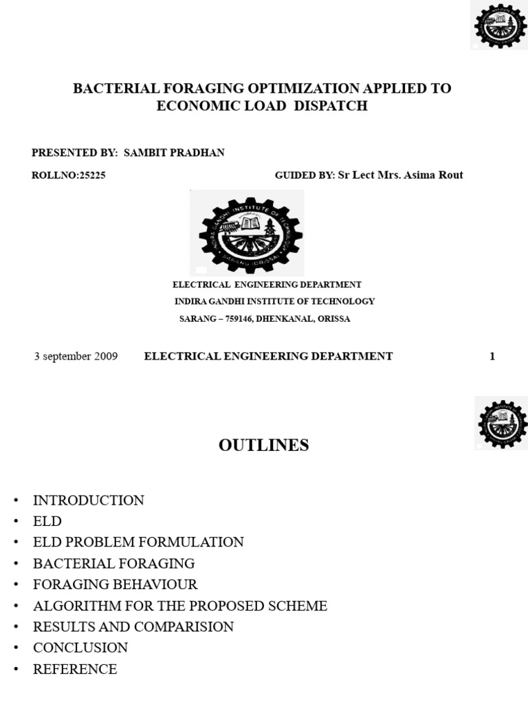 ECONOMIC LOAD DISPATCH - Sambit | PDF | Mathematical Optimization ...