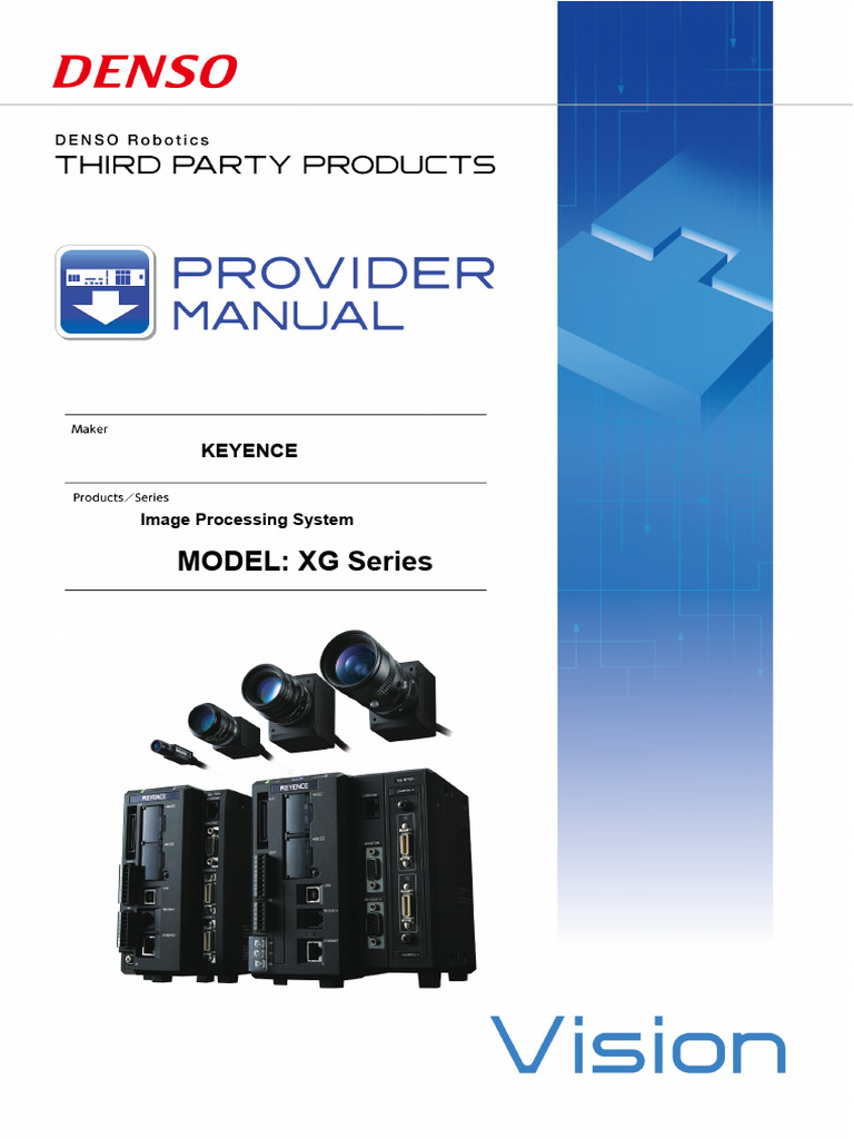 Keyence Vision XG Series | PDF | Parameter (Computer Programming ...