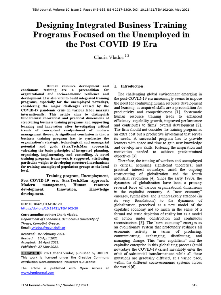 EBSCO FullText 03 - 02 - 2026 2 | PDF | Economics | Innovation