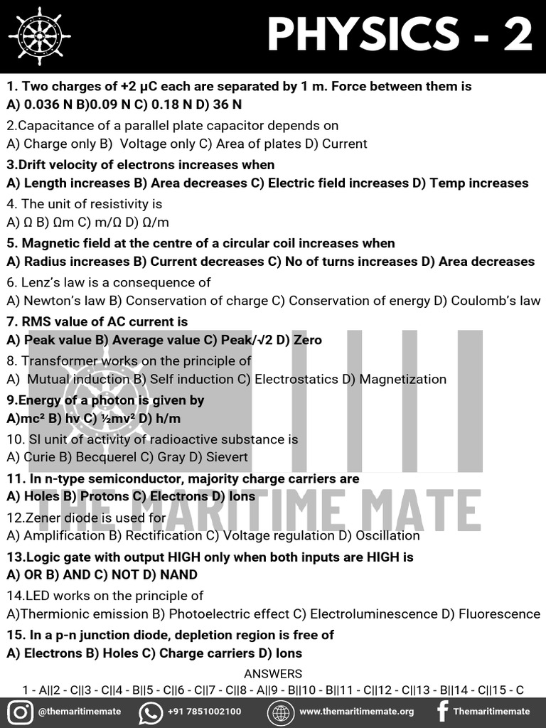 Physics - 2 | PDF