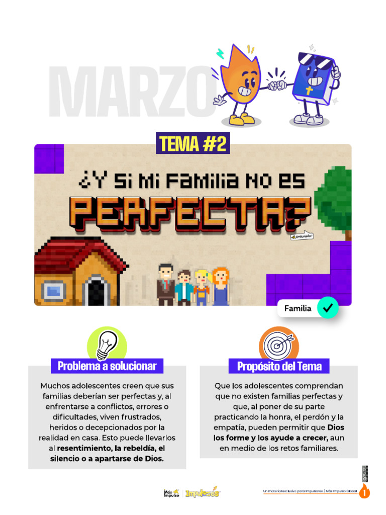 T2 Y Si Mi Familia No Es Perfecta | PDF