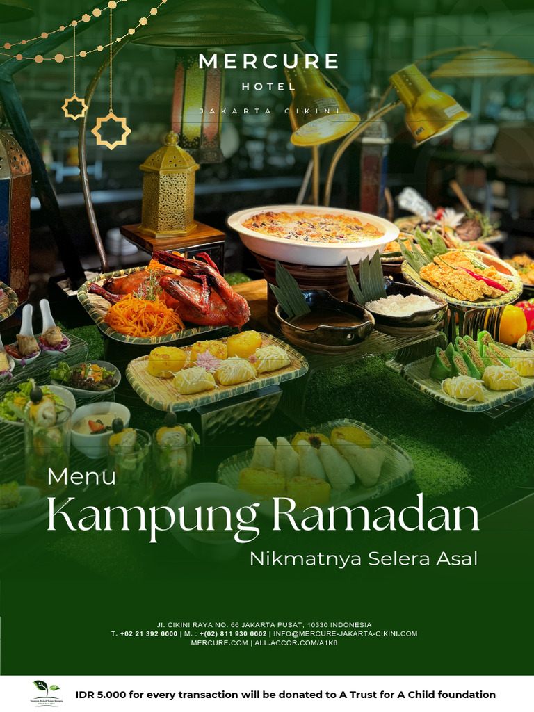 Menu Kampung Ramadan-Nikmatnya Selera Asal | PDF | Soup | Thai Cuisine