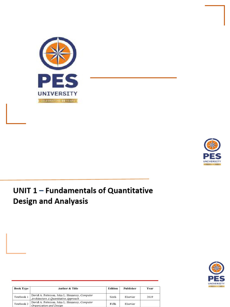 Unit1 CA Final 2024 Pesu | PDF | Parallel Computing | Central ...