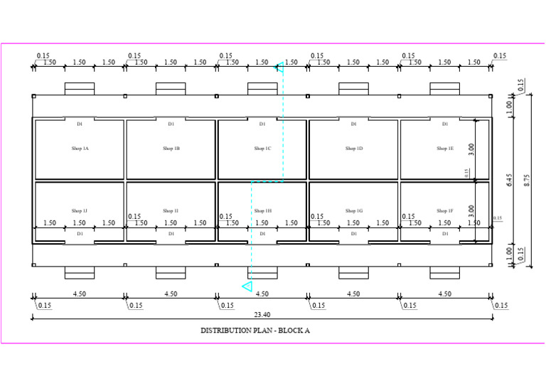 2.distribution Plan - Block A | PDF