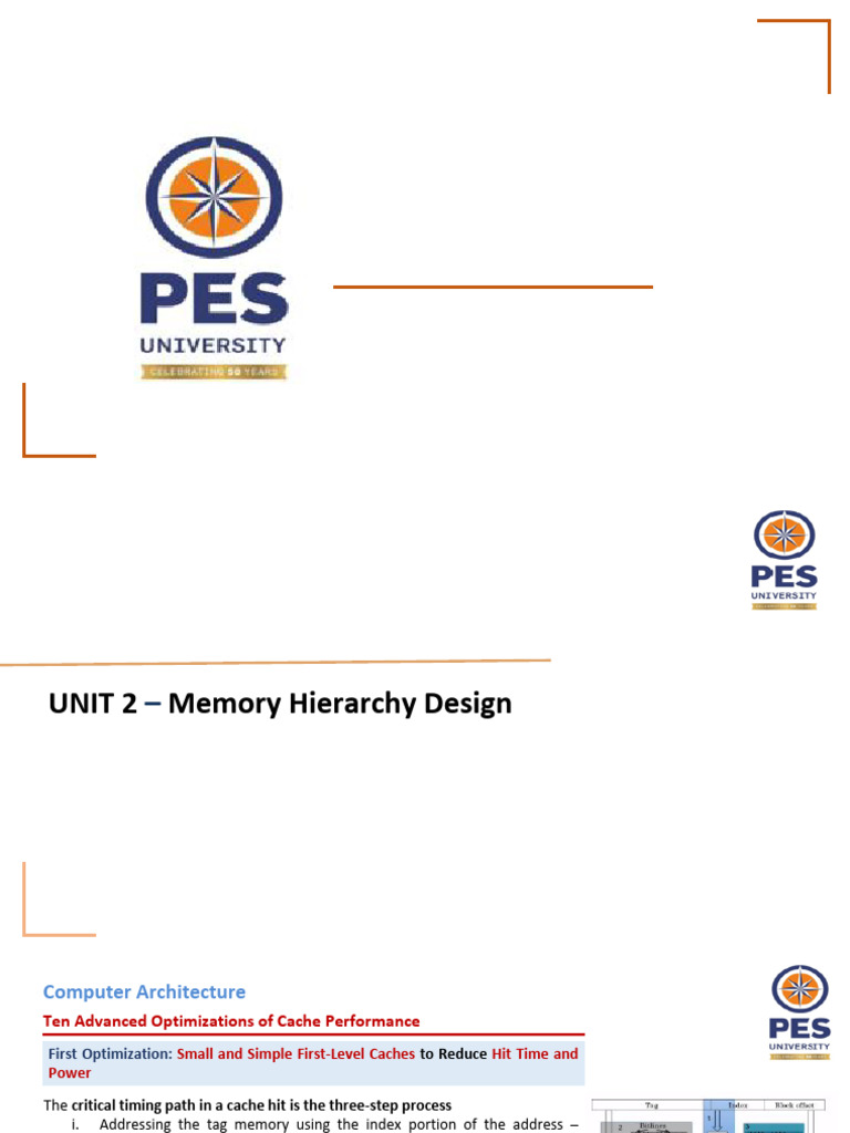 HPC U2 Final Slides | PDF | Cpu Cache | Central Processing Unit