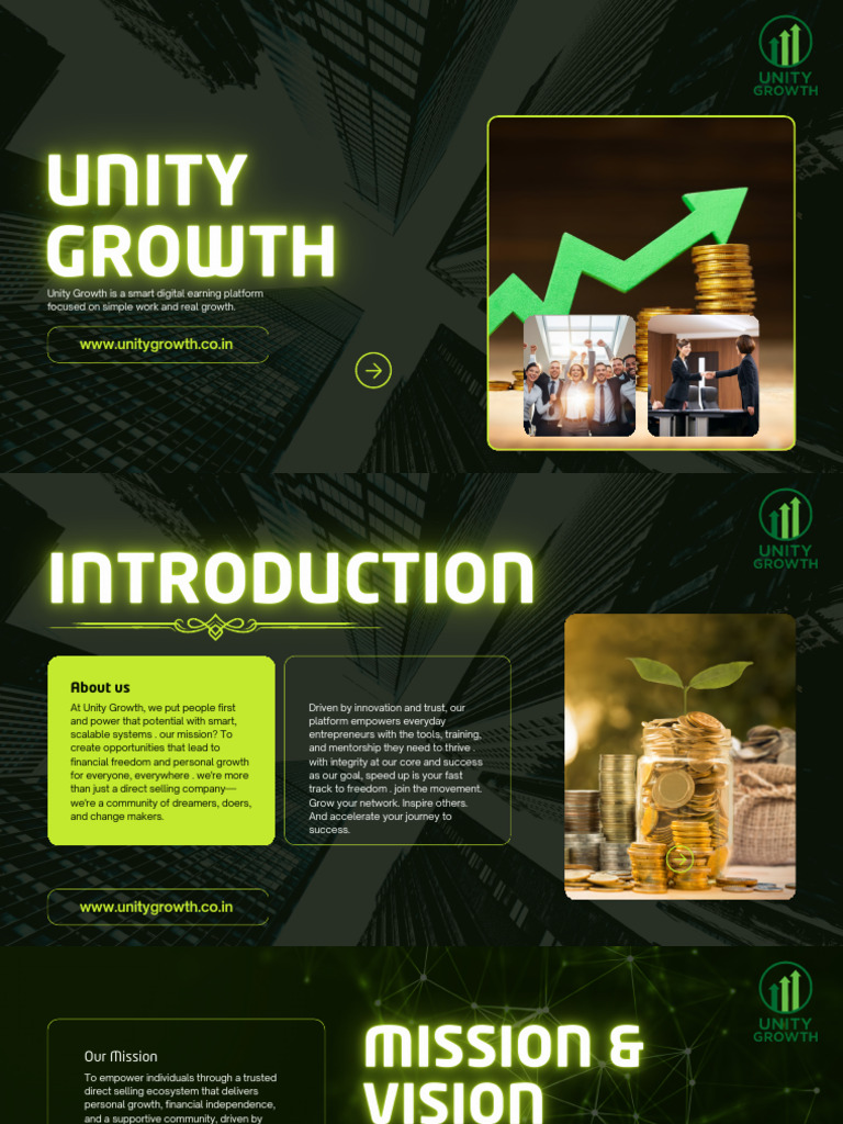 Unity Growth - India's Smart Income Plan | PDF | Economies