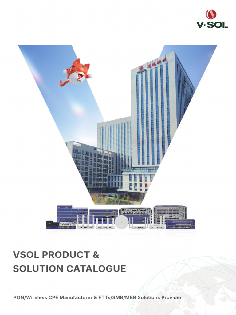 Vsol Product & Solution Catalogue - en - 2026 | PDF | Fiber To The X ...