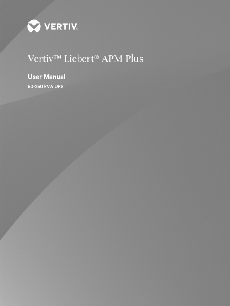 Apm Plus 50 250 Kva Ups v1.2 | PDF | Power Inverter | Rectifier