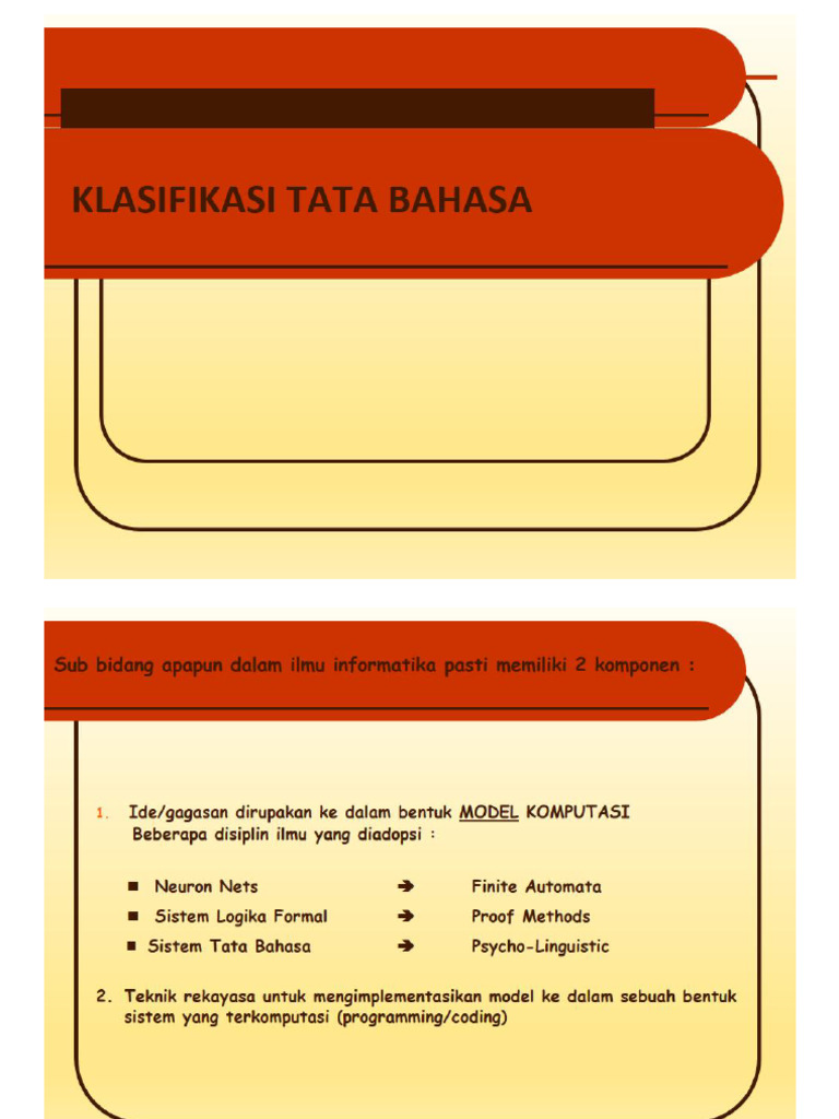 Bahasa Dan Otomata | PDF