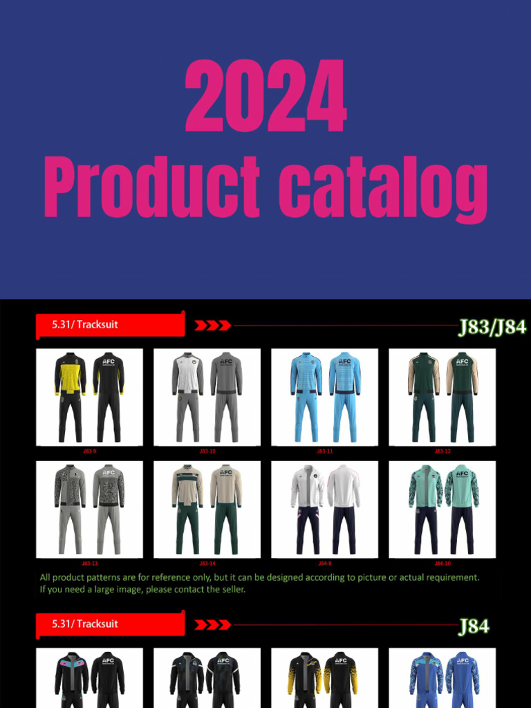 Tracksuit-Catalog 2024 | PDF