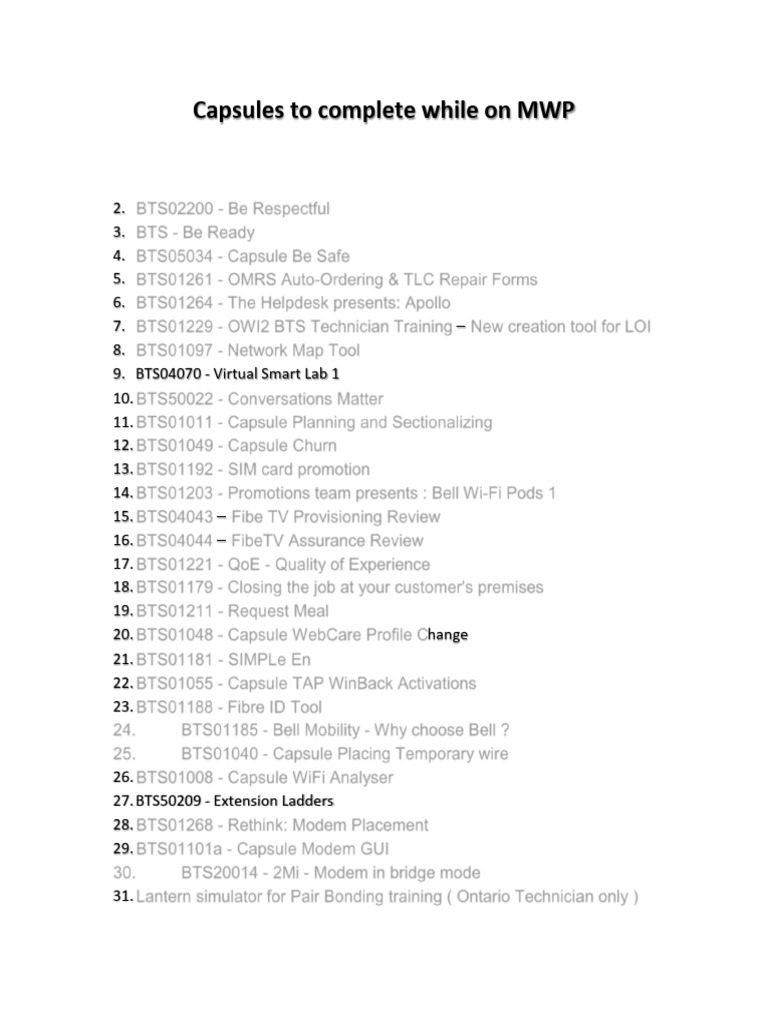 Modules To Complete | PDF