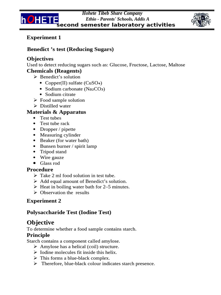 LAB Experiment Format | PDF | Chemical Substances | Chemistry