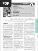 Aspectos de La Hipotesis de Incidencia Tributaria