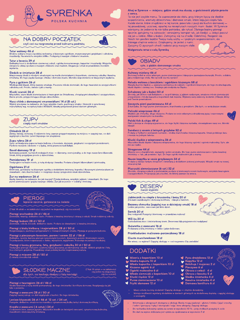 Menu PL | PDF