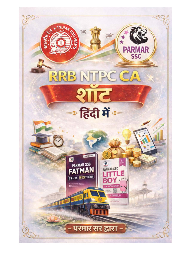RRB NTPC Current Affairs Compilation in Hindi by Parmar SSC (1) | PDF