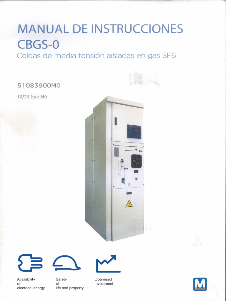 Manual Instrucciones CBGS-0 - Celdas Media Tension Aisladas en Gas SF6 ...