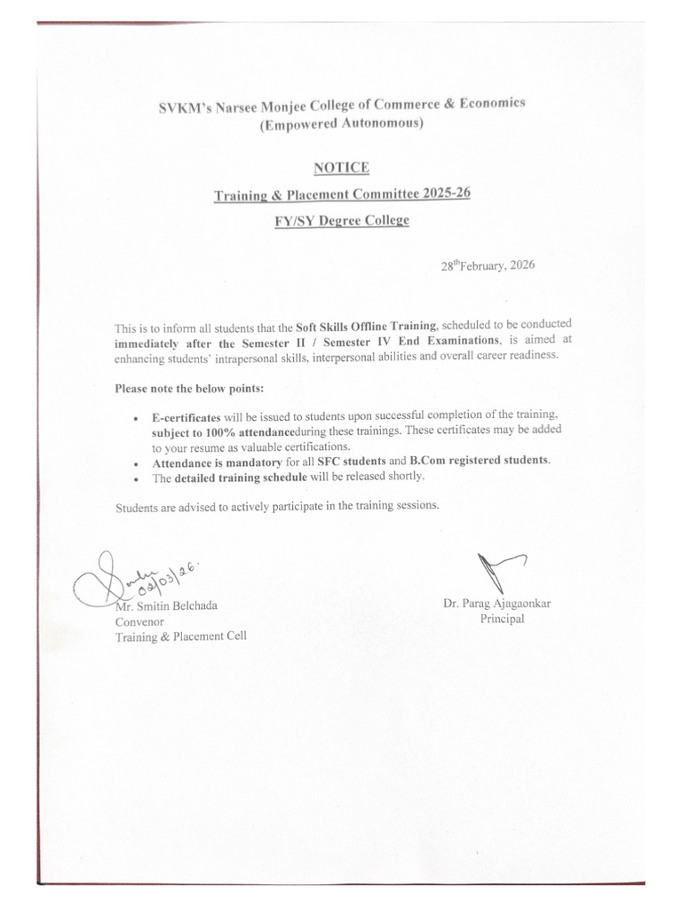 E Certificate Notice | PDF