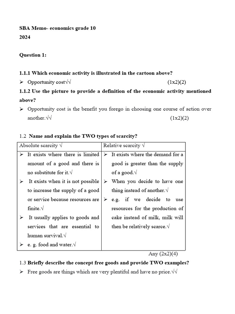 Memo Economics SBA | PDF | Gross Domestic Product | Economics