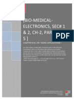 Bio Medical Electronics, Sec# 1 & 2, CH 2, Part 4 of 5