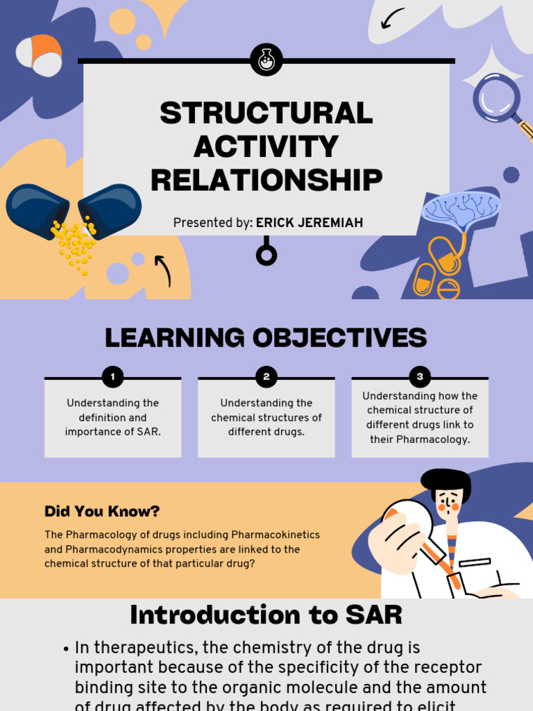 Structural Activity Relationship | PDF | Penicillin | Aspirin