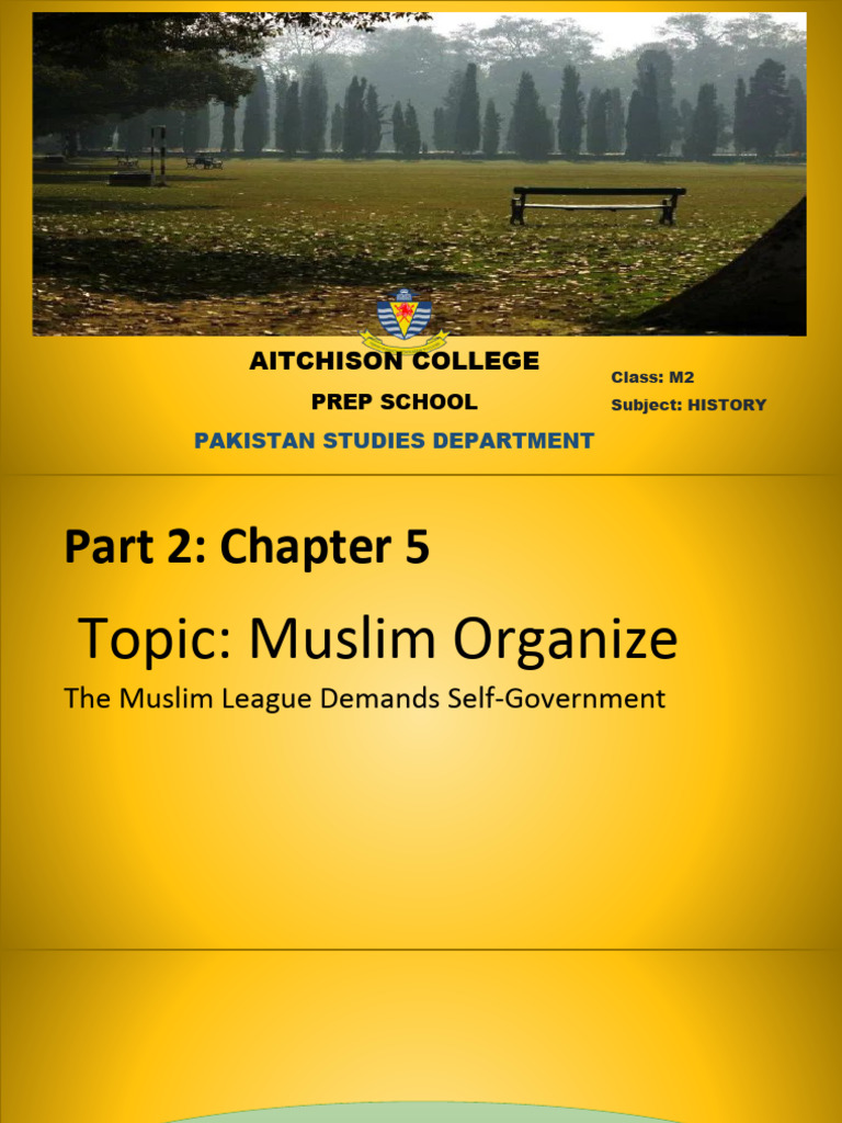 M2 History Week 21 | PDF | All India Muslim League | Partition Of India