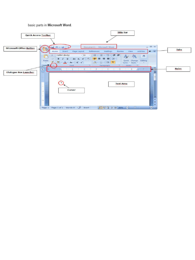 Basic Parts In | PDF