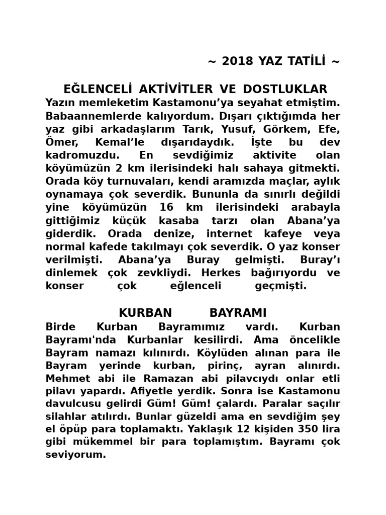 Edebi̇yat Performans Atakan Kebeli̇ 549 | PDF