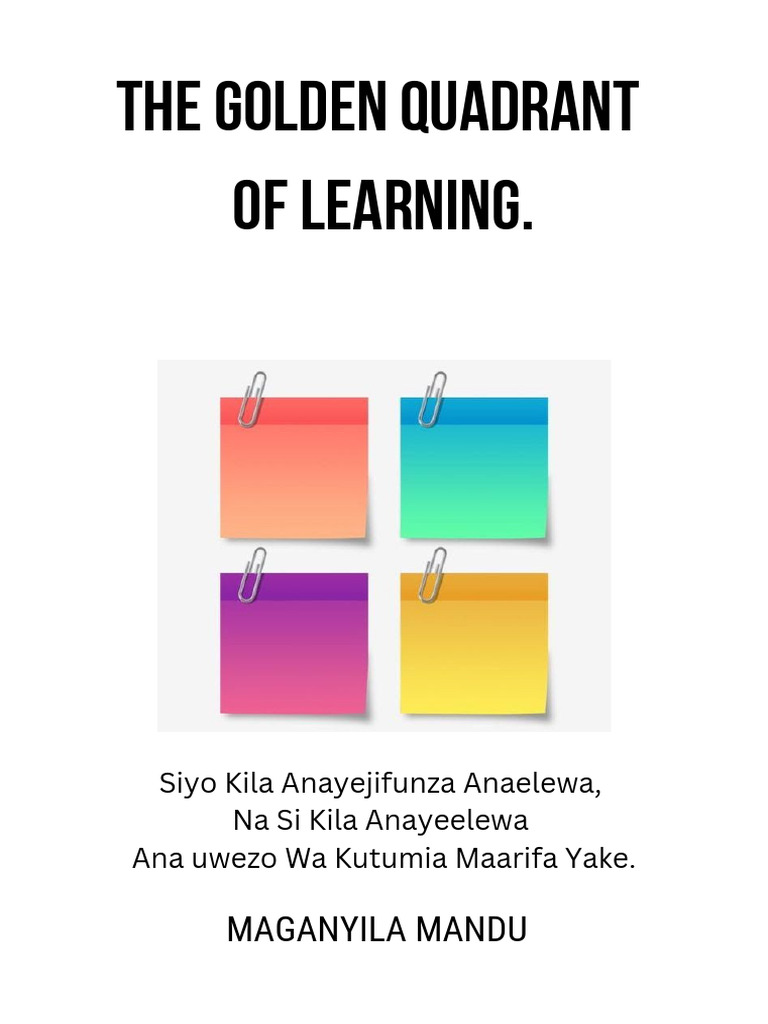 Golden Quadrant of Learning. 20250407 223103 0000 | PDF