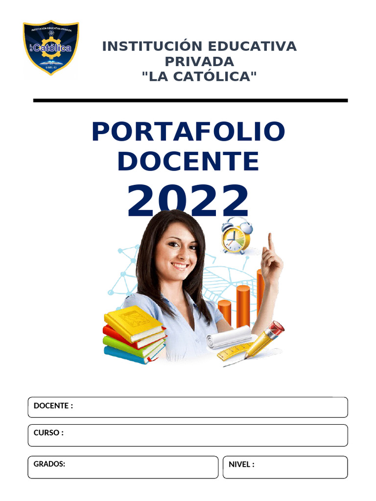 Portafolio Docente Ini Prim Sec | PDF | Salón de clases | Maestros