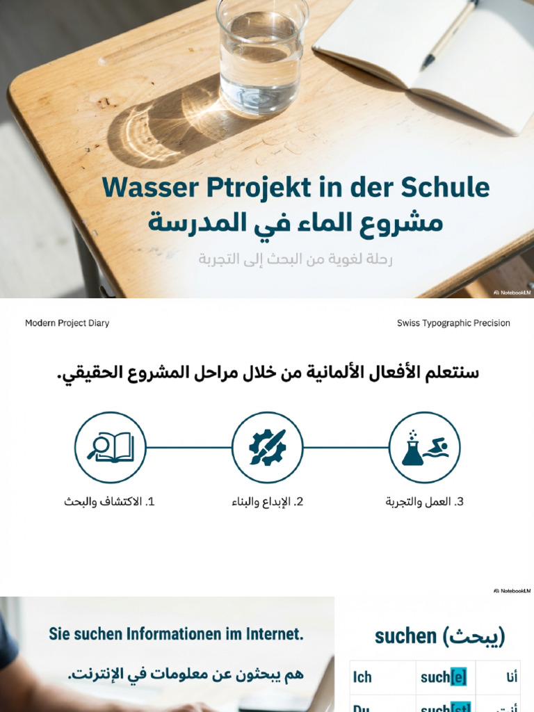German Verbs Project Action | PDF