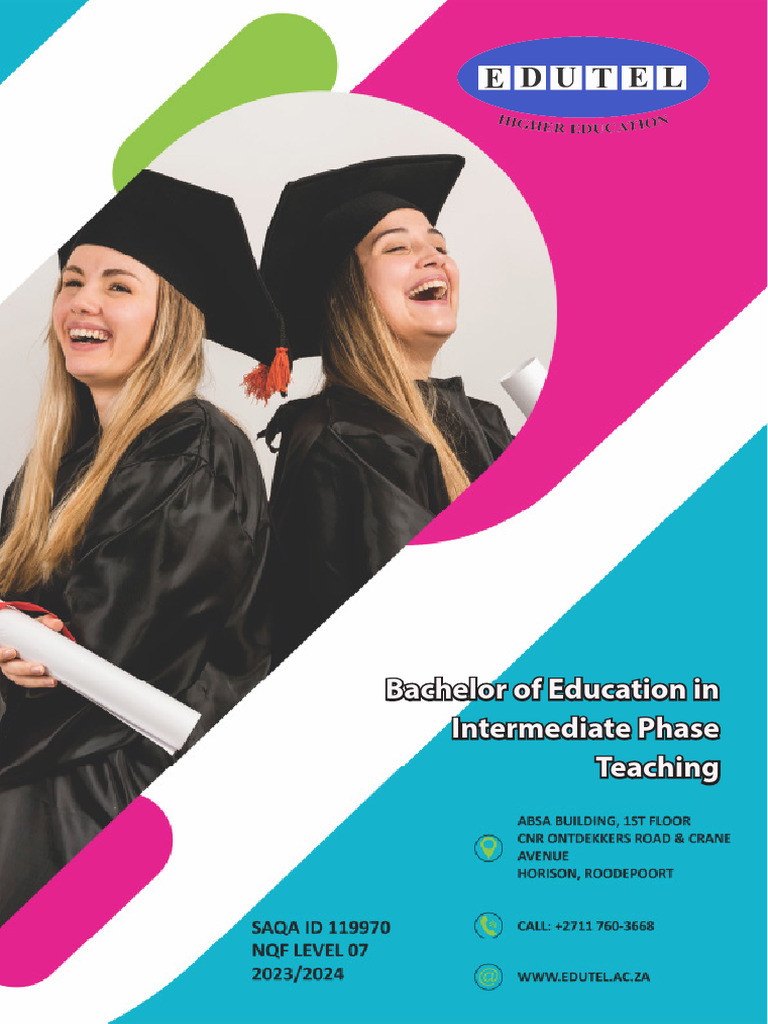 BEd in Intermediate Phase Teaching | PDF | Teachers