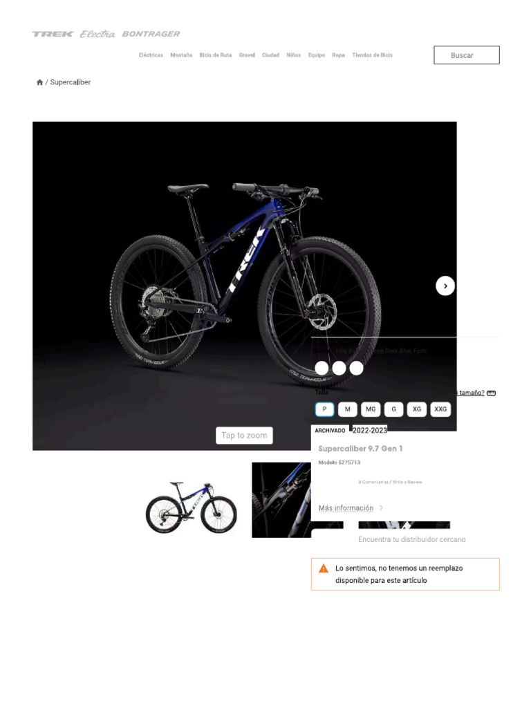 Trek SC Gen 1 Especs | PDF