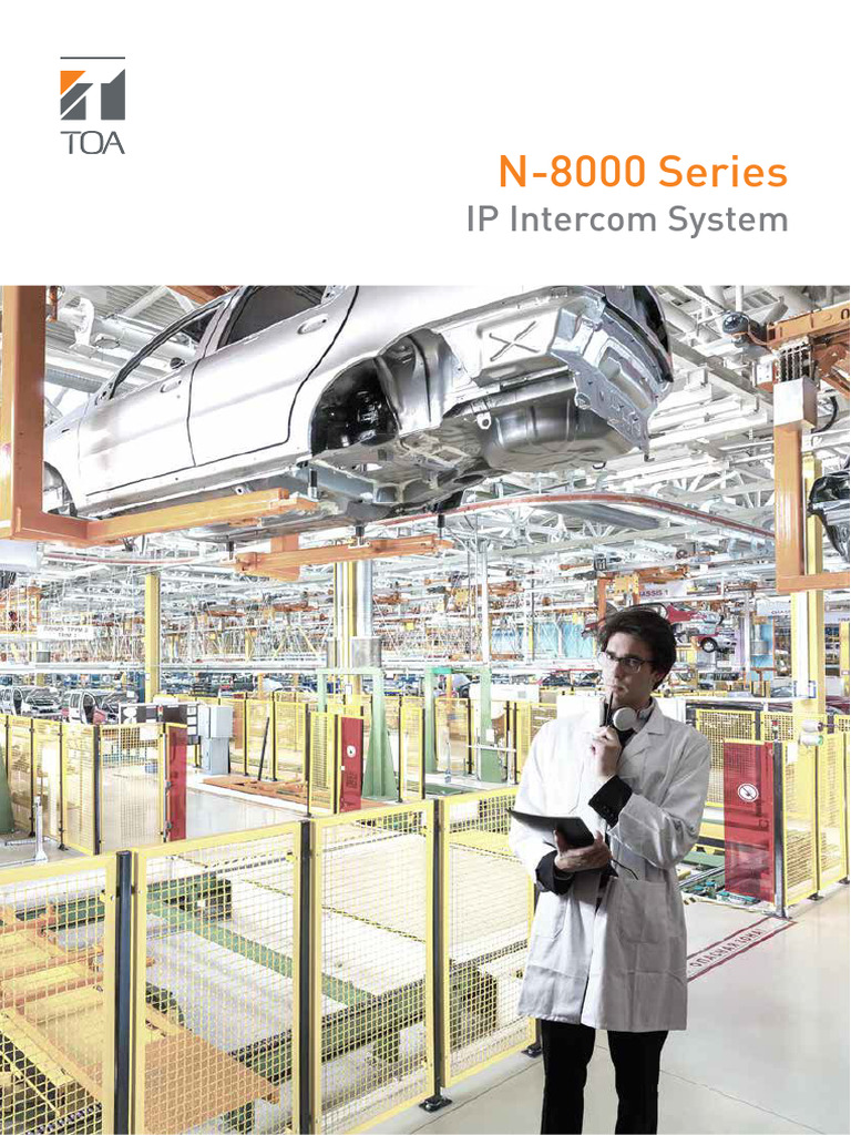 2897 n 8000 Intercom System Brochure Brochure | PDF | Power Supply ...