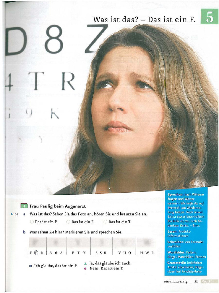 Menchen A1 Kursbuch PDF Free 033 | PDF