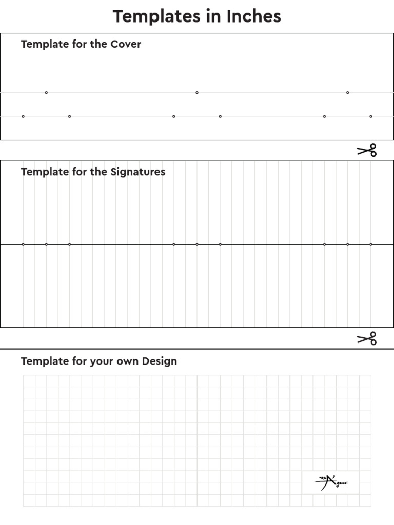Templates in Inches PDF | PDF
