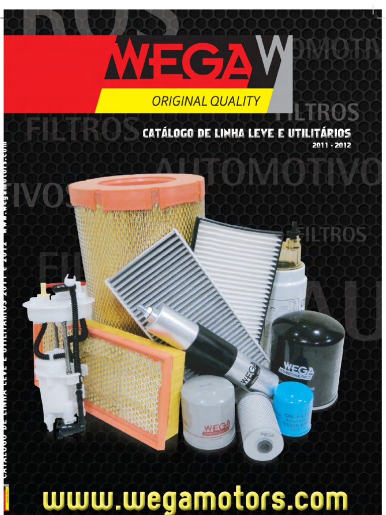 Wega Filtros Linha Leve 2011/2012 em PDF | PDF | Audi