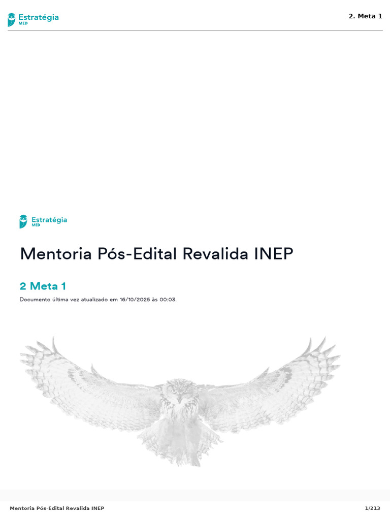 Meta 1 - Resumos Estrategia Med Revalida | PDF | Vacinas | Vírus